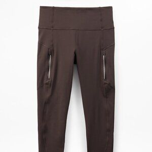 Athleta 7/8 rainier winter cargo legging